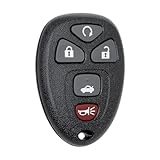 Vurkcy Key Fob Replacement for 2006-2013 Chevrolet Impala/ 05-07 Monte Carlo/ 06-11 DTS & Buick Lucerne Car Keyless Entry Remote Control, OUC60270 OUC60221, 5 Buttons