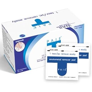Acetone Nail Polish Remover Pads – 100PCS Quick Wipes, Individually Wrapped Wet Wipes for Removing Nail Polish