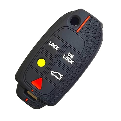 Housse silicone clé Volvo 5 boutons solution boîtier usé ou cassé XC90 XC70 V70