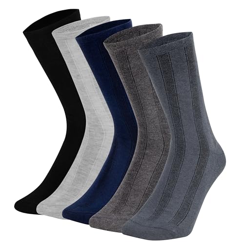 ZIBELL Diabetic Socks For Men - Soft, Breathable, Non-Binding, Moisture Control, Boosts Circulation, Ideal For Neuropathy2
