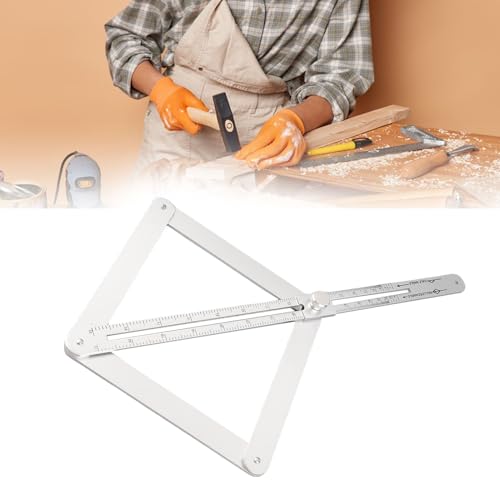 Buscador de ángulos de aleación de aluminio ajustable Garosa miniatura 5