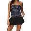 Navy Blue Polka Dot