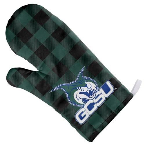Georgia College Buffalo Check Oven Mitt for Indoor/Outdoor Kitchen and BBQ