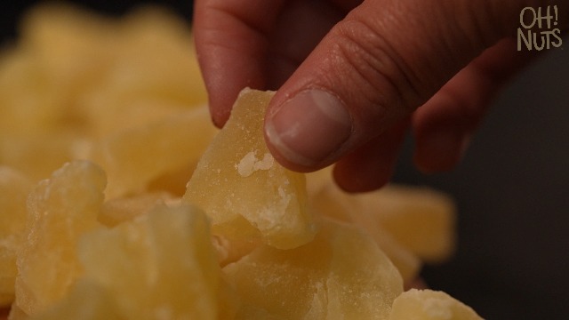 Oh! Nuts Dried Pineapple - 1.5 LB - Dried Fruit Chunks - Less Sugar Added - Dehydrated Fruit Bites - Packed in New York Zip-Seal Bag for Exceptional Freshness