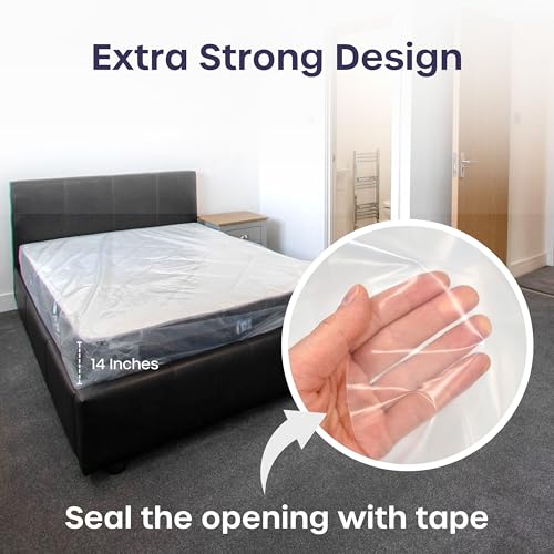 Sacs à matelas Queen size anti-tache et imperméable de rangement - 5