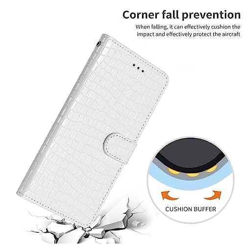 Custodia a portafoglio in pelle compatibile con