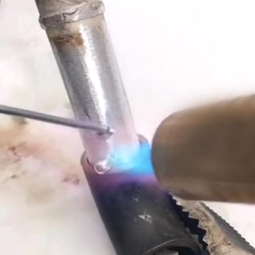 Miniatura 5 de Varilla de soldadura de aluminio de 32.8 ft, 19.7 ft, alambre de soldadura universal de baja temperatura para Al cobre, hierro y acero, reparación