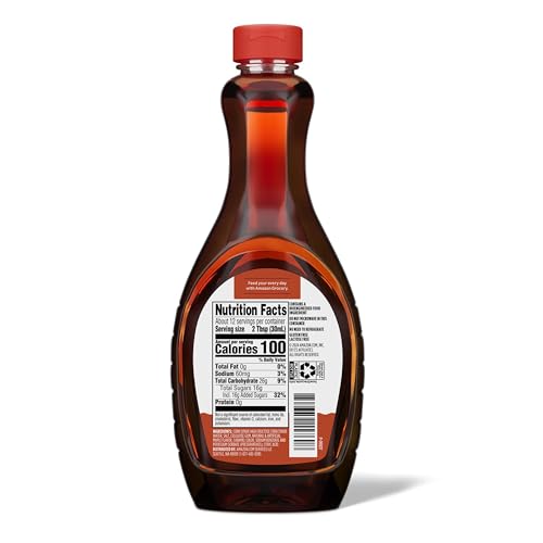 image for Amazon Grocery, Original Pancake Syrup,12 Fl Oz (Previously Amazon Fre