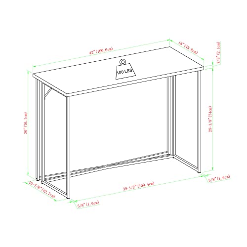Walker Edison Kensington Minimalist Writing Desk #TOP22