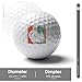 Vintage Style Chinchilla Practice Golf Ball Realistic Feel and Long Lasting Limited Training Balls Gifts for Men Women