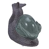 poelon escargot porcelaine Escargot en céramique : cette décoration d'escargot en céramique offre une touche raffinée et artistique, améliorant l'attrait esthétique de votre maison ou de votre bureau, ornement paysager, sculpture d'escargot