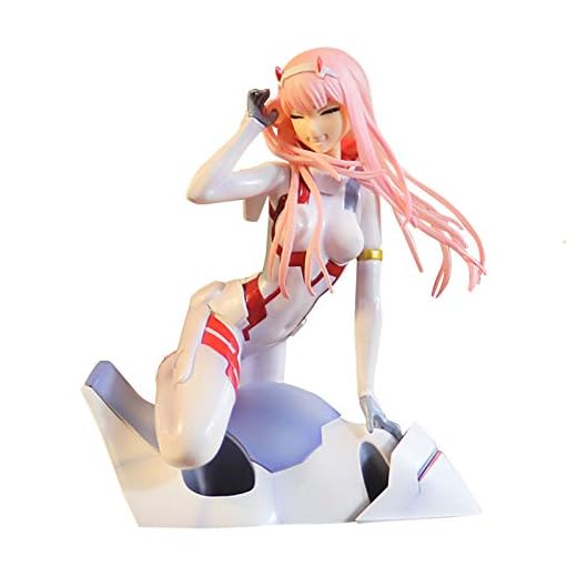 Darling in the FRANXX-animefigur, leksak, Darling in the FRANXX, Zero Two 02 Ichigo, actionfigur i PVC, modelleksak, 16 cm