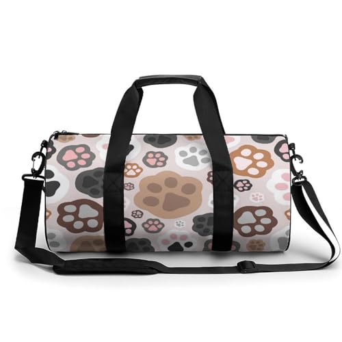 Duffel bag de sport couleur patte compact pour éviter les surcharges
