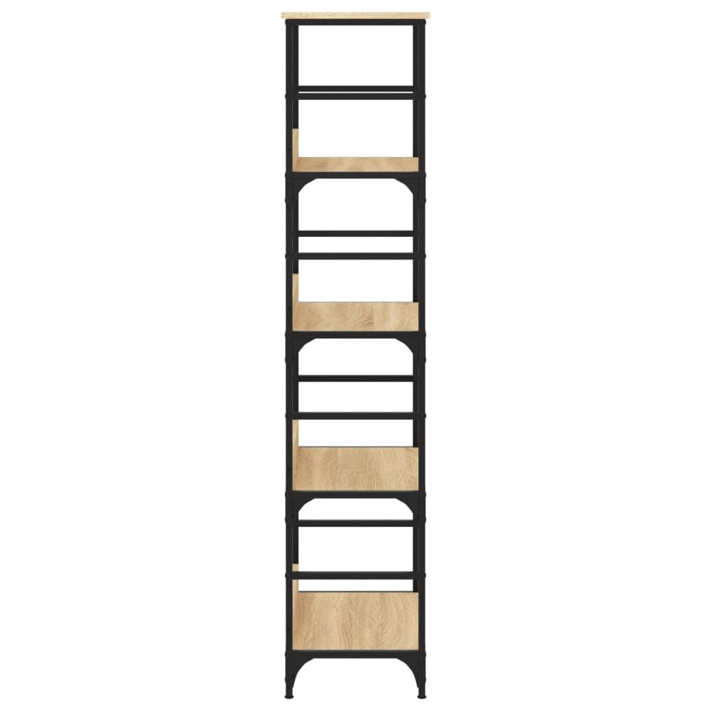 Generisch Bücherregal Sonoma-Eiche 50x33x153 cm Holzwerkstoff,Möbel,Regalsysteme,Bücherregale Bücherschränke-835275