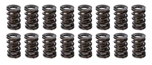 Comp Cams Valve Spring, Dual Spring/Damper, 376 lb/in Spring Rate, 1.040 in Coil Bind, 1.519 in OD, Set of 16
