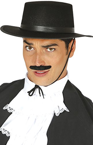 Guirca- Accesorios Sombrero cordobés, Color negro, Talla única (13503.0)