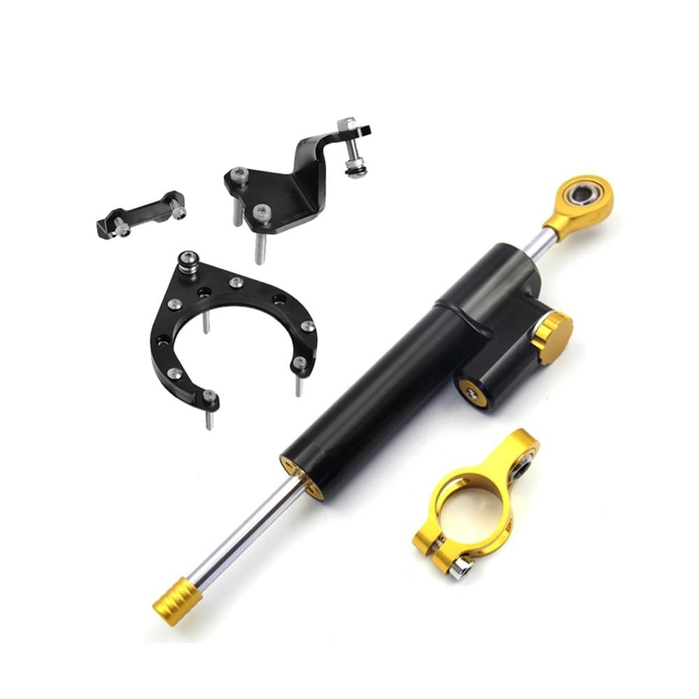 Estabilizador De Dirección Para MT-07 2021-2024 Motocicletas Estabilizador De Dirección Ajustable Soporte Amortiguador Kit Montaje Accesorios