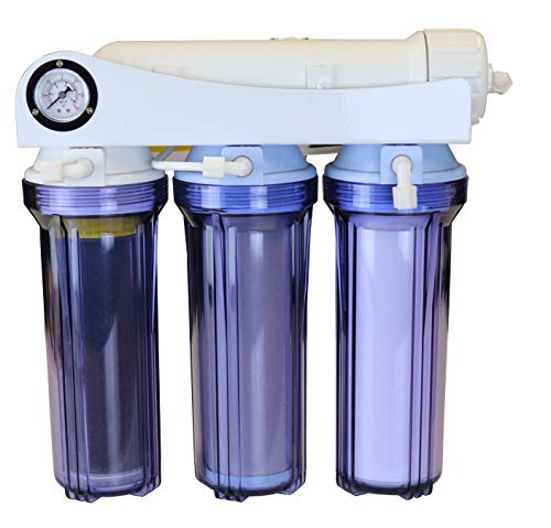 Comparison: Best Reverse Osmosis System For Hydroponics 9 RO + DI High Efficiency 1 to 1 Ratio 100 GPD Reverse Osmosis + DI Water Purification System Made by Koolermax USA for Aquarium, Reef, Aeroponics, hydroponics, misting, ultrapure Water, spot Free