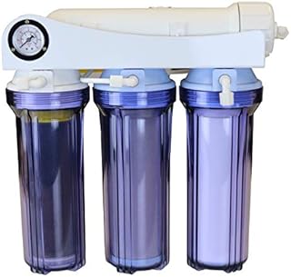 RO + DI High Efficiency 1 to 1 Ratio 100 GPD Reverse Osmosis + DI Water Purification System Made by Koolermax USA for Aquarium, Reef, Aeroponics, hydroponics, misting, ultrapure Water, spot Free