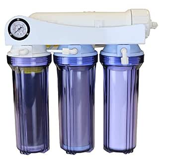 RO + DI High Efficiency 1:1 Ratio 100 GPD Reverse Osmosis and DI Water Purification System
