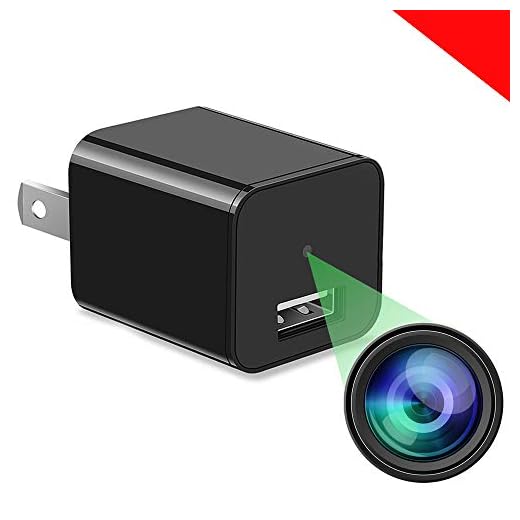 Spy Camera Charger - Hidden Camera - Premium Pack - HD 1080P - Best Mini Spy Camera - USB Charger Camera - Secret Camera - Nanny Cam - Small Cameras for Spying - Surveillance Camera Full HD