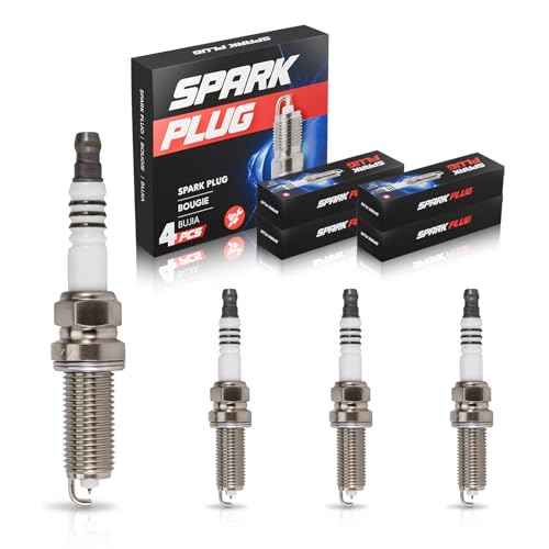 ENA Iridium Spark Plug for XP5683 LKAR7BIX-11S Compatible with Toyota Corolla 2015-2019 Corolla iM 2017-2018 Prius Plug-In 2015 Prius V 2015-2017 Lexus CT200h 2015-2017 Scion iM 2016 1.8L Set of 4