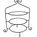 Amazon.com | Wrought Iron Pie Stand/Rack Triple Tier Hand Made: Towel ...