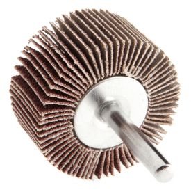 212 Main Industries Inc 60184 Flap Wheel Shank Mounted 60 Grit, 2 x 1 in.