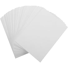 SHOWERORO 100sheets Printer Photo Paper Glossy Printing Paper for Sprocket Dye Ink Photo for Diy Projects