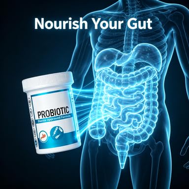 Probiotici - Salute immunitaria, digestiva e intestinale - Supportano costipazione occasionale, diarrea, gas e gonfiore - per donne e uomini