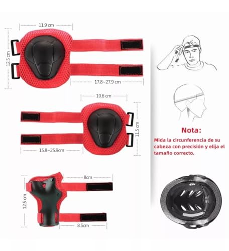 Reviews y listado de Casco rodilleras coderas del mes. 6 Imagen adicional