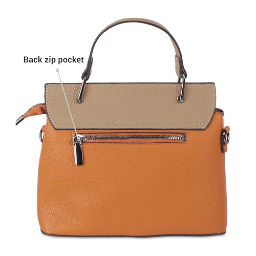Image of Mochi Women Stylish Two-Tone Casual Sling Bag