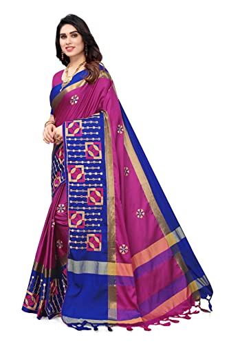 Image of SERONA FABRICS Ethnic Saree (or) Sari for Women, Ideal for Wedding, Party, Festive & Daily Wear
