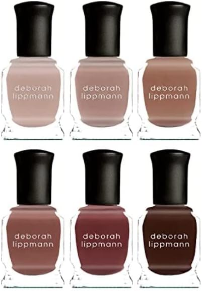 deborah lippmannChocolate Cravings, Gel Lab Pro Nail Polish Set, 6 Count