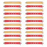 MAJORMENCH 24 Stück Dauerwellenwickler aus Kunststoff für Langes Haar Hitzefreies Lockenstyling Selbstgemacht Haarstyling im Heimfriseursalon