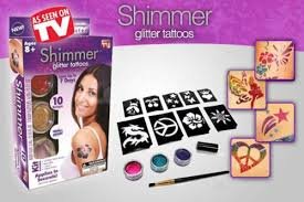 Shimmer Glitter Tattoos