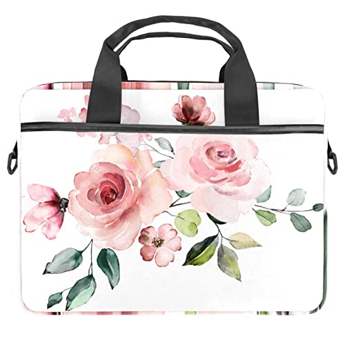 Sac à bandoulière pour ordinateur fini les chocs sacoche florale 13 14"