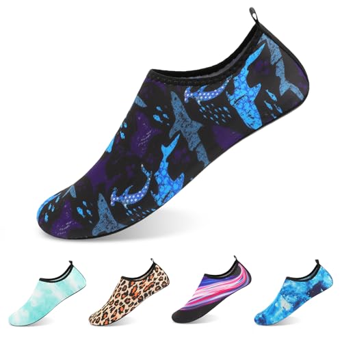 Barefoot Water Shoes for Women Men Non-Slip Yoga Socks Travel Slippers for Indoor Outdoor Beach Swim Sport Summer House Shoes