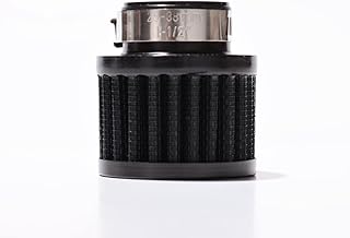 Auto Car Universal Rubber End Clamp on 25mm 1" Intake Air Filter Black