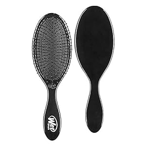 Wet Brush Original Detangler Hair Brush – Classic Black – Exclusive Ultra-soft IntelliFlex Bristles – Glide Through Tangles With Ease For All Hair Types – For Women, Men, Wet And Dry Hair