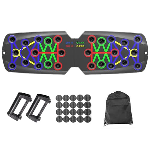 Multifunctional Push Up Boards Press Up Board Equipment Pushup Stands Push Up Boards Exercise Board With Resistance Band