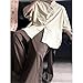 M-5XL Plus Size Men's Casual Kung Fu Shirt Short Sleeve Mandarin Collar Frog Button Loose Retro Summer Clothing Plain Color Top(White,XXXL)