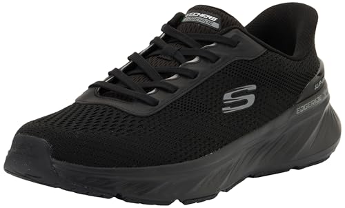 Skechers Men's Edgeride Sneaker, Black, 45.5 EU