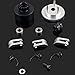 pizarra RC Clutch 14T Gear Clutch Springs Cone&Engine Nut Flywheel Assembly for 1/8 RC Nitro Car