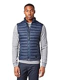  TOM TAILOR Herren Leichte Indoor Weste, Blau (Knitted Navy 10690), M