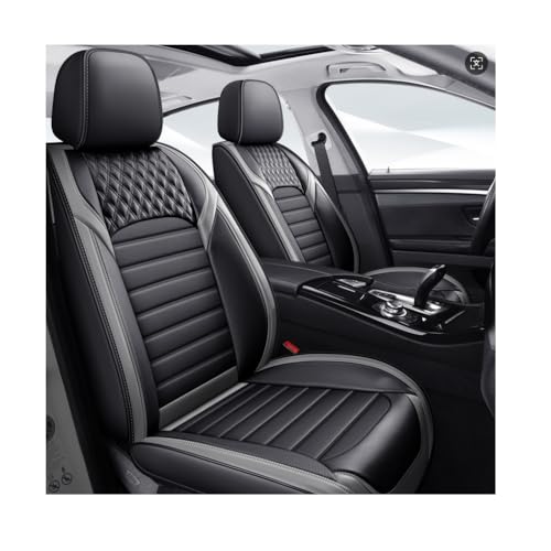 Housse de siège de voiture universelle grise pour Fiat Punto Panda Tipo