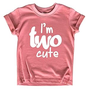 2nd Birthday Outfits for Toddler Girls im Two Cute Shirt Girl 2 Years Old Second Birthday