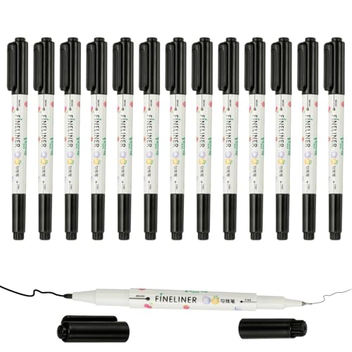 Marqueurs double pointe PATIKIL pour sublimer votre journal et vos dessins
