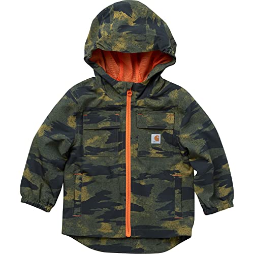 Image of Carhartt Girls' Rugged Flex Ripstop Camo Jacket