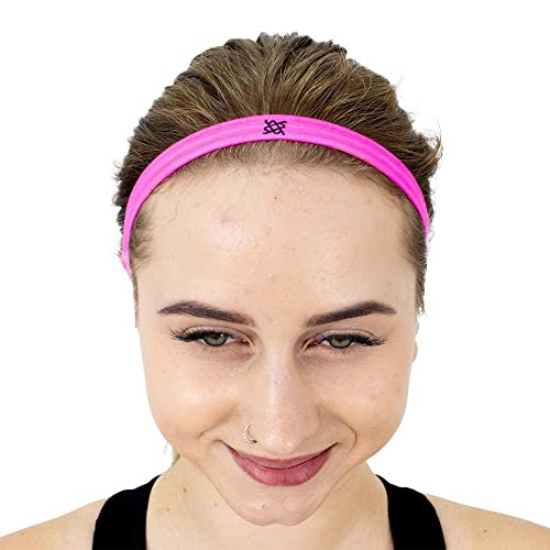 Faixa de Cabelo Hupi Kit 03 Preto Rosa Pink, Cor: Preto/rosa/pink